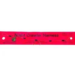 Better Baits Night Crawler Harness Gold