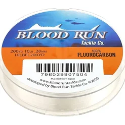Blood Run Fluorocarbon Leader 200 Yds
