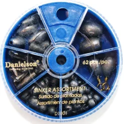 Danielson Sinker Dial Box Assortment 62-Pc