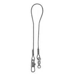 Danielson Stainless Steel Ball Bearing Wire Leader 20Lb Test Qty 3