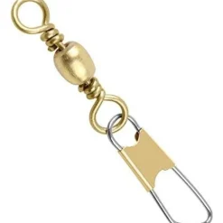 Eagle Claw Barrel Swivel with Safety Snap