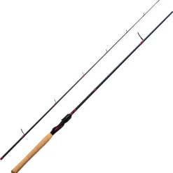 Eagle Claw EC1S60MF2 EC2.5 Spinning Rod 2 pc. 6'0" Fast Medium Flat Black