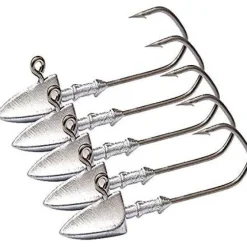 FAS Sharp Triangle Jig Head Hooks Qty 5