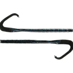 Googan Baits Mondo Worm 7.25" Black/Blue Flake Qty 8