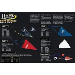 Lindy Magnum Series Drift Sock 40" w Free Harness Buoy & Dump Line Kit