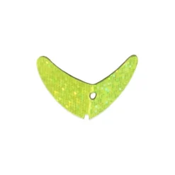 Mack's Lure Smile Blade 2.8" Qty 3 Chartreuse Sparkle