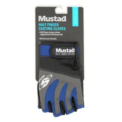 Mustad Half Finger Casting Gloves