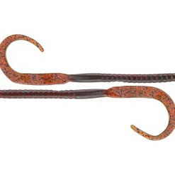 NetBait C-Mac Curly Tail Worm 7" Qty 12