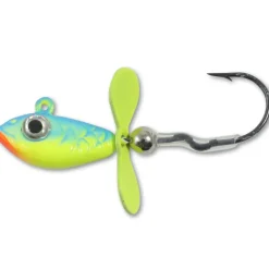 Northland Tackle Whistler Prop Jig Neon Assorted Color Qty 6