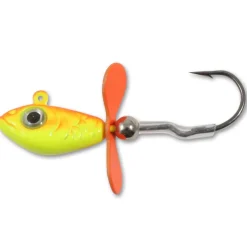 Northland Tackle Whistler Prop Jig Neon Assorted Color Qty 6