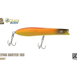 Ocean Born Flying Darter 180 HX  7" 6-1/3 oz. Sunset