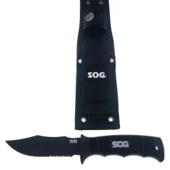 SOG Seal Pup Fixed Blade With Sheath 9"