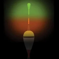 South Bend Fiber Optic Light-Up Balsa Float 7/8" Multi-Color Qty 1