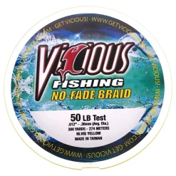 Vicious Fishing No-Fade Braid 300 Yds