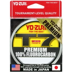Yo-Zuri T7 Premium Fluorocarbon 200 Yd Clear